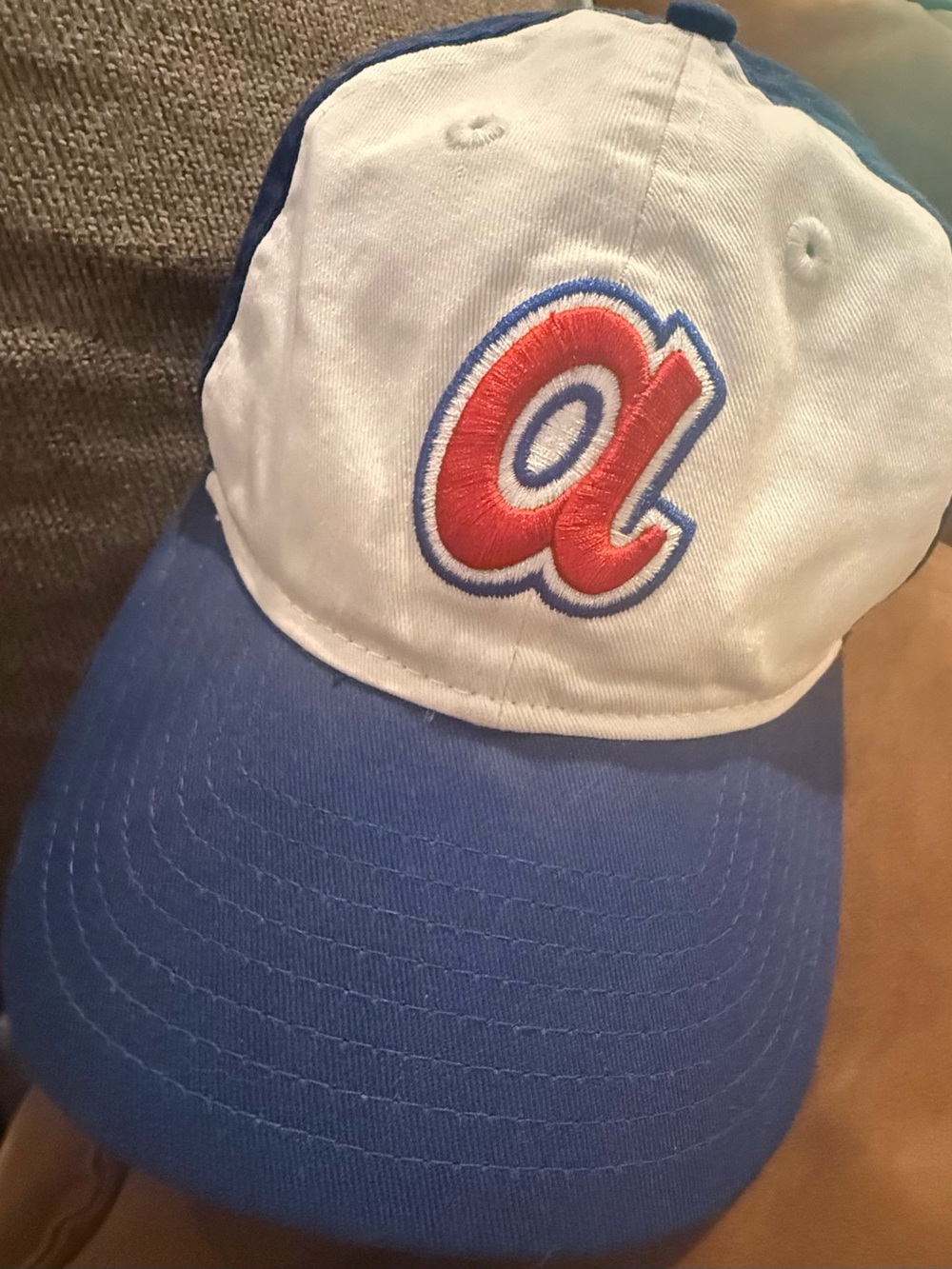 New Era 49FORTY Cooperstown Atlanta Braves Hat XL Throwback Lowercase “a” Logo